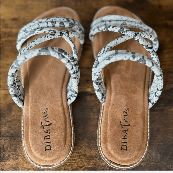 Diba True Shoes - NIB Diba True Cedar Cove Snake Print Slip On Sandal Size 8.5 and 9